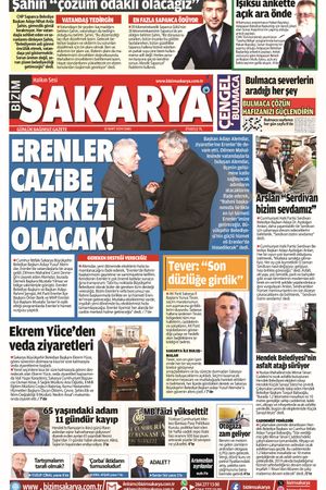 Bizim Sakarya Gazetesi - 22 Mart 2024