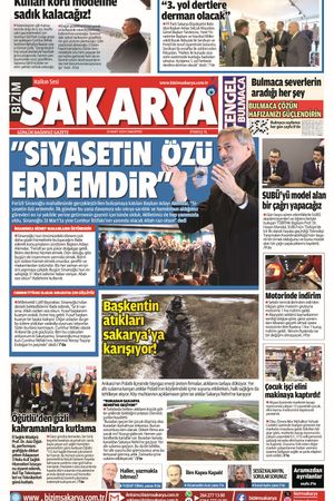 Bizim Sakarya Gazetesi - 23 Mart 2024