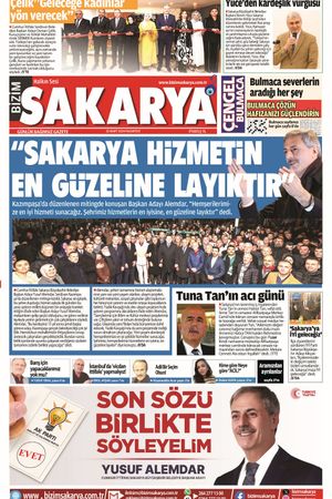 Bizim Sakarya Gazetesi - 25 Mart 2024