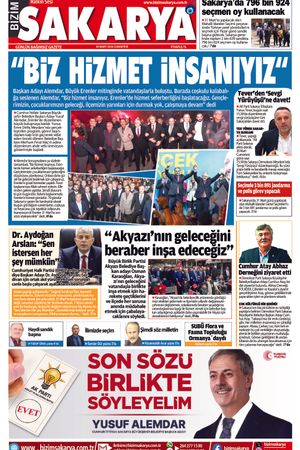 Bizim Sakarya Gazetesi - 30 Mart 2024