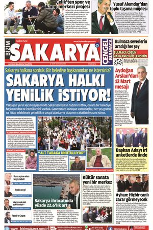 Bizim Sakarya Gazetesi - 13 Mart 2024