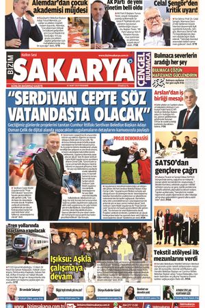 Bizim Sakarya Gazetesi - 14 Mart 2024