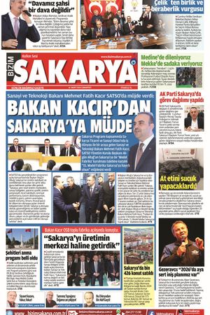 Bizim Sakarya Gazetesi - 16 Mart 2024
