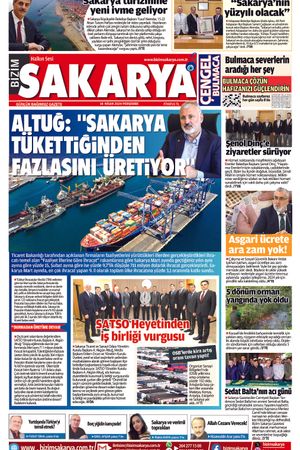Bizim Sakarya Gazetesi - 18 Nisan 2024