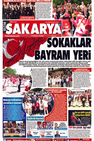 Bizim Sakarya Gazetesi - 24 Nisan 2024
