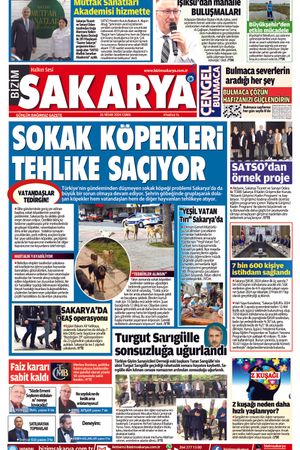 Bizim Sakarya Gazetesi - 26 Nisan 2024