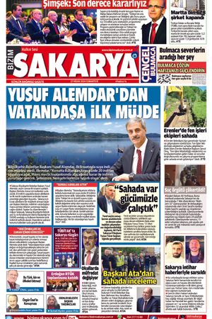 Bizim Sakarya Gazetesi - 27 Nisan 2024