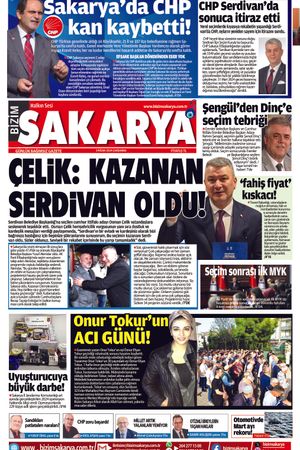 Bizim Sakarya Gazetesi - 3 Nisan 2024