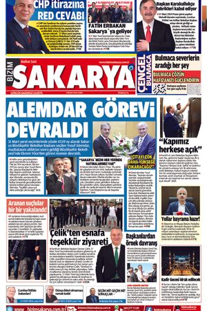 Bizim Sakarya Gazetesi - 5 Nisan 2024