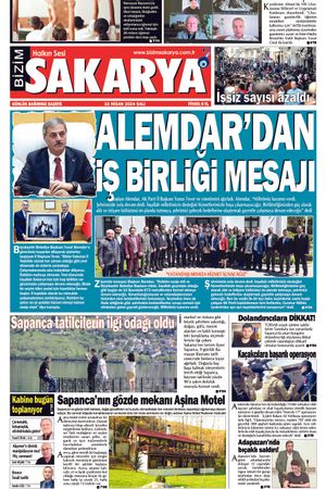 Bizim Sakarya Gazetesi - 16 Nisan 2024