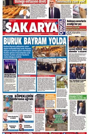 Bizim Sakarya Gazetesi - 29 Nisan 2024