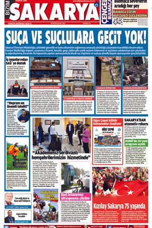 Bizim Sakarya Gazetesi - 30 Nisan 2024