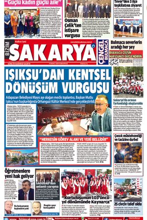 Bizim Sakarya Gazetesi - 4 Mayıs 2024