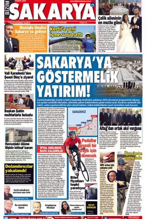 Bizim Sakarya Gazetesi - 9 Mayıs 2024