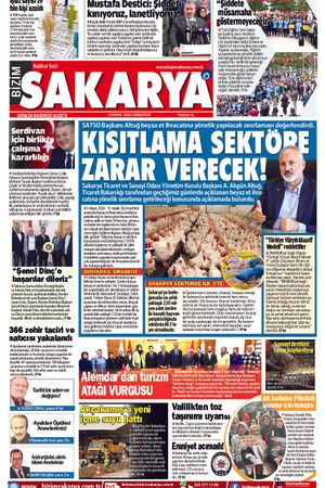 Bizim Sakarya Gazetesi - 11 Mayıs 2024