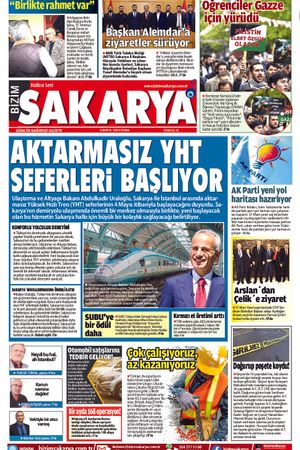 Bizim Sakarya Gazetesi - 3 Mayıs 2024
