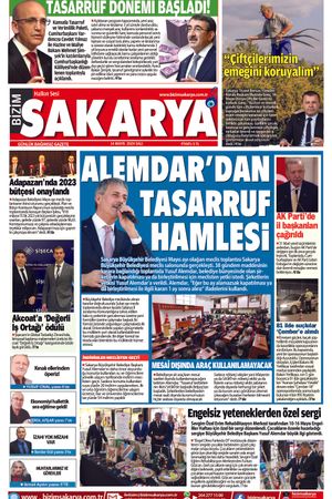 Bizim Sakarya Gazetesi - 14 Mayıs 2024