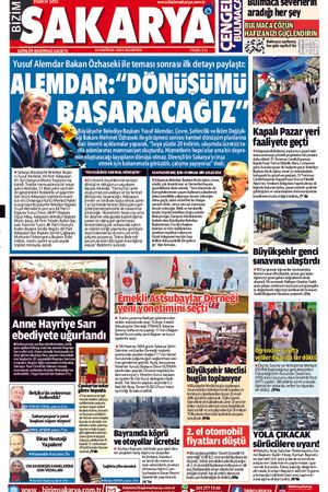Bizim Sakarya Gazetesi - 10 Haziran 2024