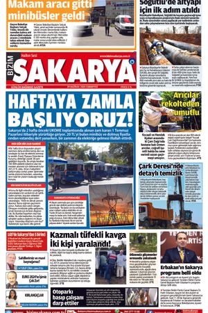 Bizim Sakarya Gazetesi - 29 Haziran 2024