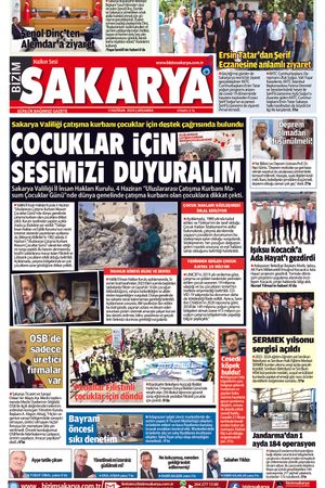 Bizim Sakarya Gazetesi - 5 Haziran 2024