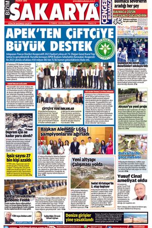 Bizim Sakarya Gazetesi - 11 Temmuz 2024