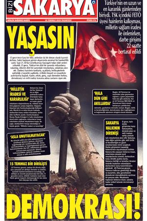 Bizim Sakarya Gazetesi - 15 Temmuz 2024