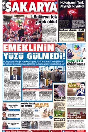 Bizim Sakarya Gazetesi - 17 Temmuz 2024