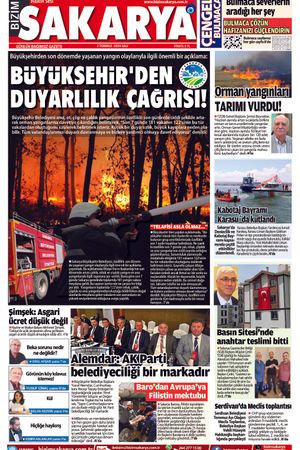 Bizim Sakarya Gazetesi - 2 Temmuz 2024