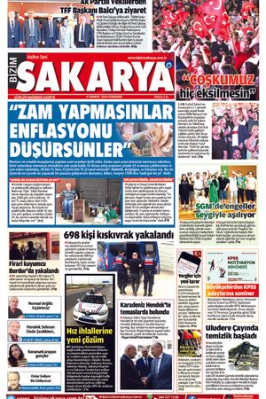 Bizim Sakarya Gazetesi - 4 Temmuz 2024