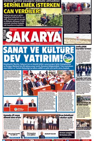 Bizim Sakarya Gazetesi - 9 Temmuz 2024