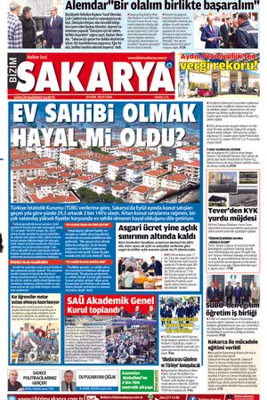 Bizim Sakarya Gazetesi - 18 Ekim 2024