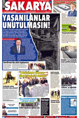 Bizim Sakarya Gazetesi- 13 Kasım 2024