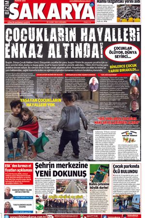 Bizim Sakarya Gazetesi- 20 Kasım 2024