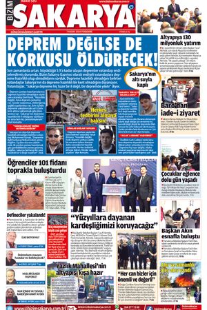 Bizim Sakarya Gazetesi - 7 Kasım 2024