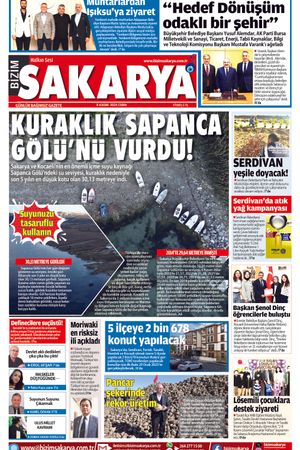 Bizim Sakarya Gazetesi- 8 Kasım 2024