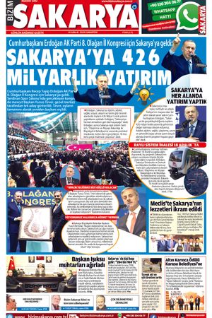 Bizim Sakarya Gazetesi- 14 Aralık 2024