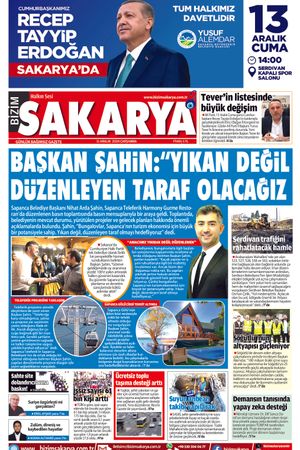 Bizim Sakarya Gazetesi- 11 Aralık 2024