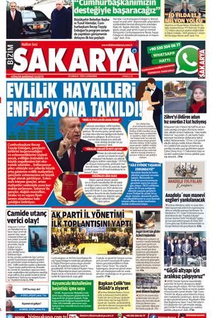 Bizim Sakarya Gazetesi- 18 Aralık 2024