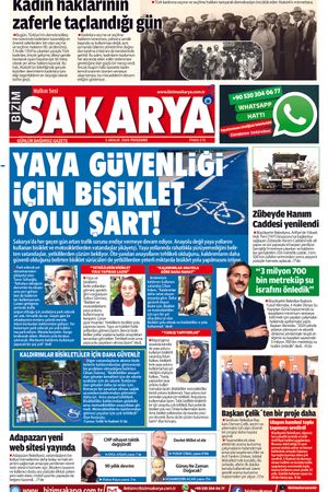 Bizim Sakarya Gazetesi- 5 Aralık 2024