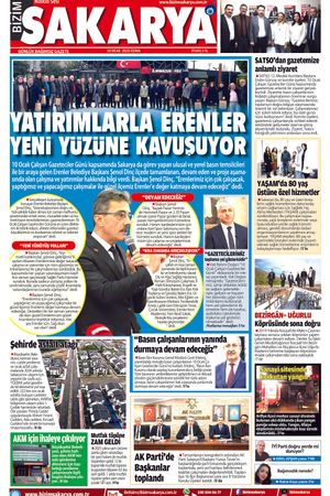 Bizim Sakarya Gazetesi- 10 Ocak 2025