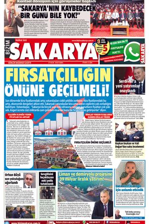 Bizim Sakarya Gazetesi- 17 Ocak 2025