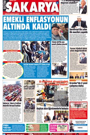 Bizim Sakarya Gazetesi- 8 Ocak 2025