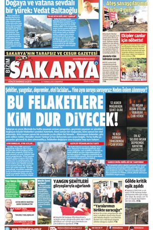 Bizim Sakarya Gazetesi- 26 Temmuz 2025