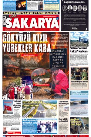 Bizim Sakarya Gazetesi- 25 Temmuz 2025