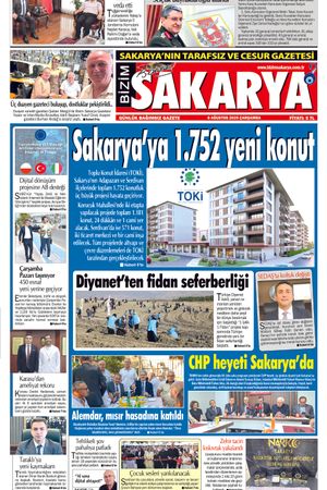 Bizim Sakarya Gazetesi- 6 Ağustos 2025