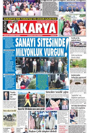 Bizim Sakarya Gazetesi - 20 Haziran 2026