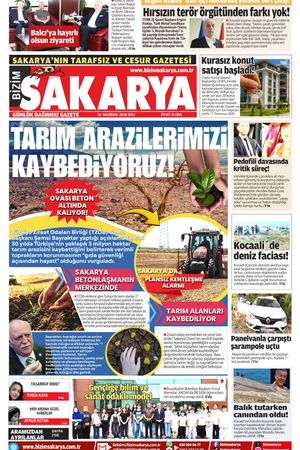 Bizim Sakarya Gazetesi - 16 Haziran 2026
