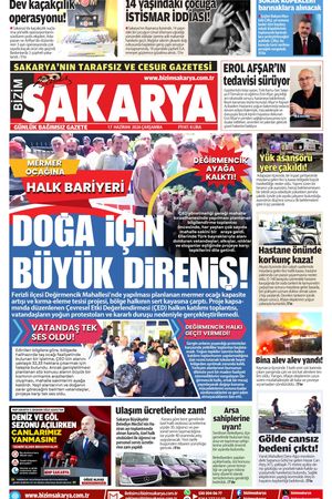 Bizim Sakarya Gazetesi - 17 Haziran 2026