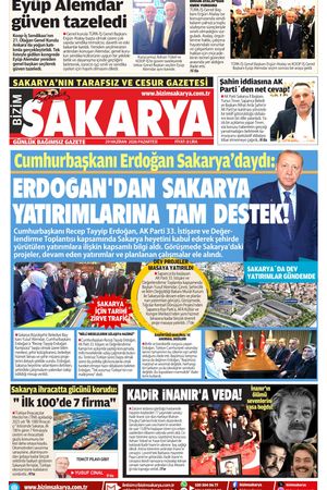 Bizim Sakarya Gazetesi - 29 Haziran 2026