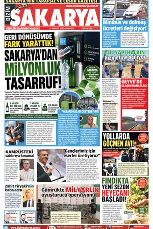 Bizim Sakarya Gazetesi - 11 Temmuz 2026